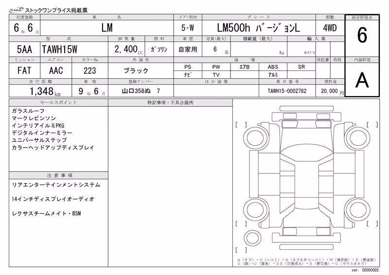 LEXUS LM500H