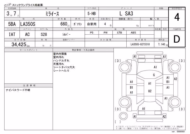 DAIHATSU MIRA E:S