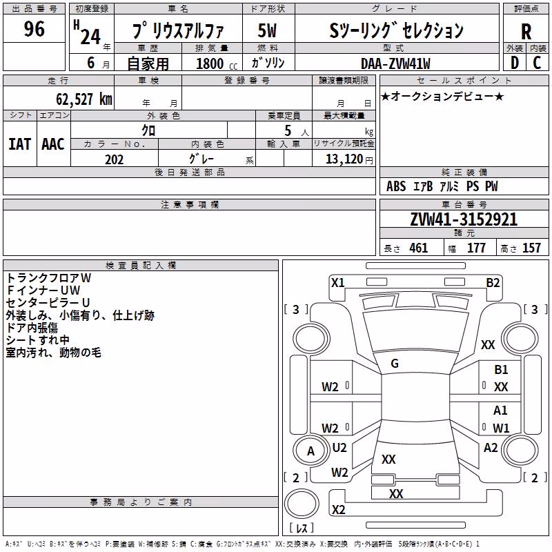 TOYOTA PRIUS ALPHA
