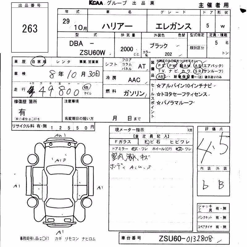 TOYOTA HARRIER