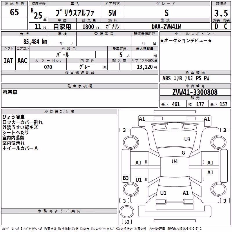TOYOTA PRIUS ALPHA
