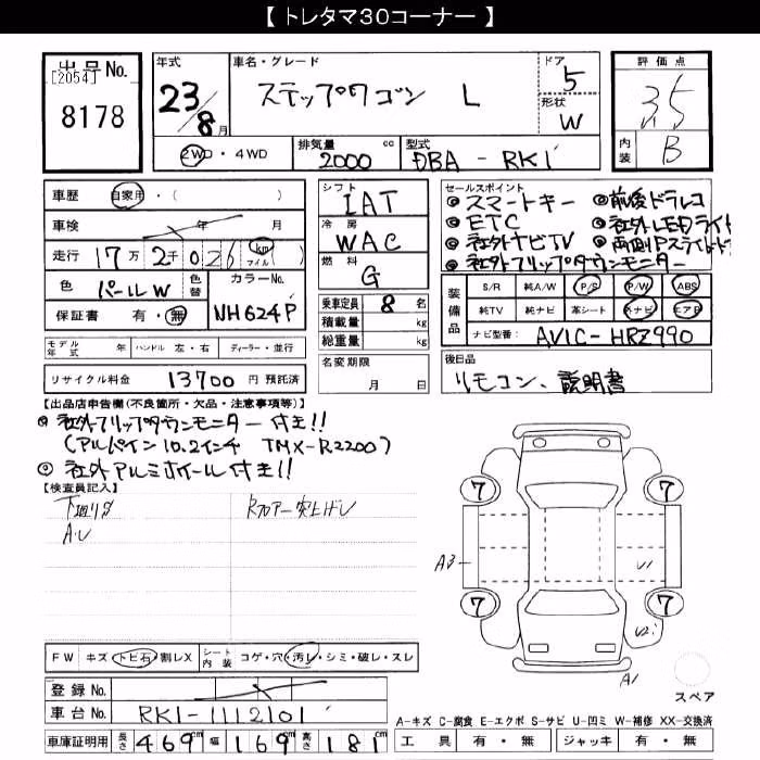 HONDA STEPWGN