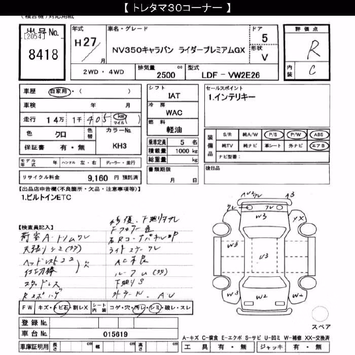 NISSAN NV350 CARAVAN