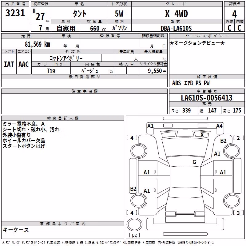 DAIHATSU TANTO