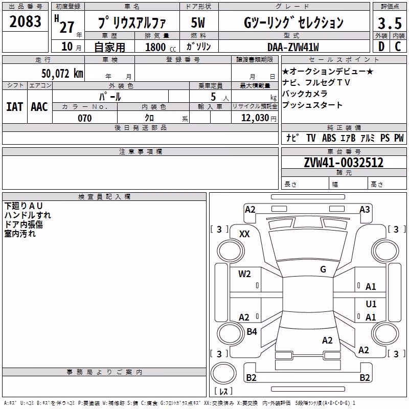 TOYOTA PRIUS ALPHA