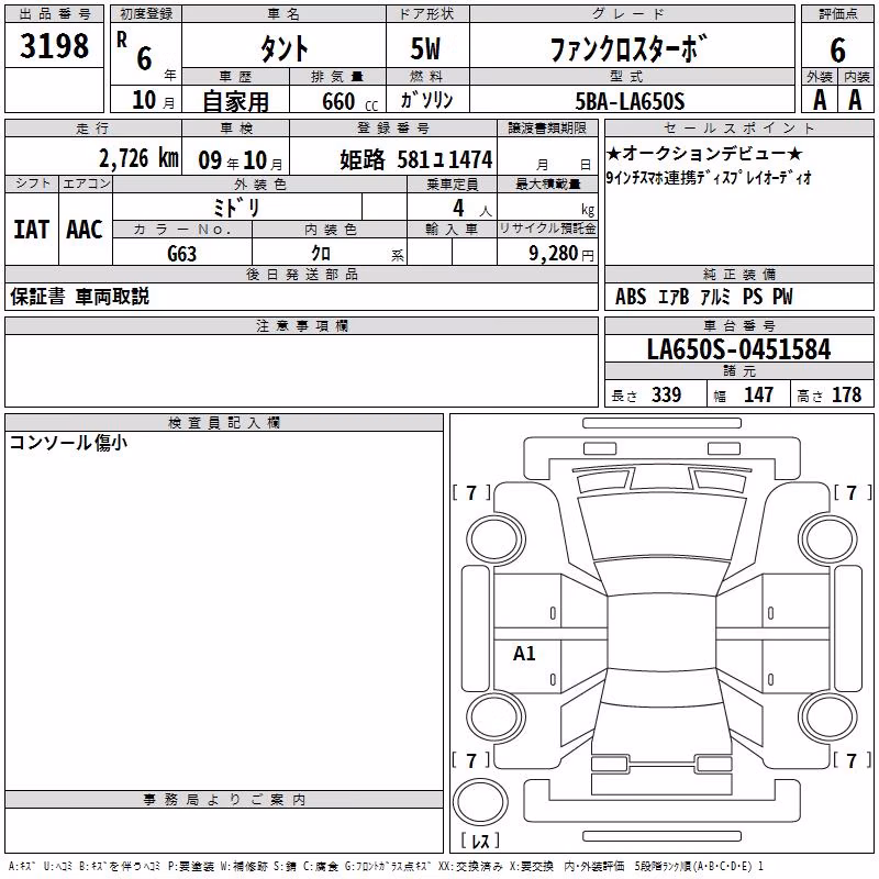 DAIHATSU TANTO