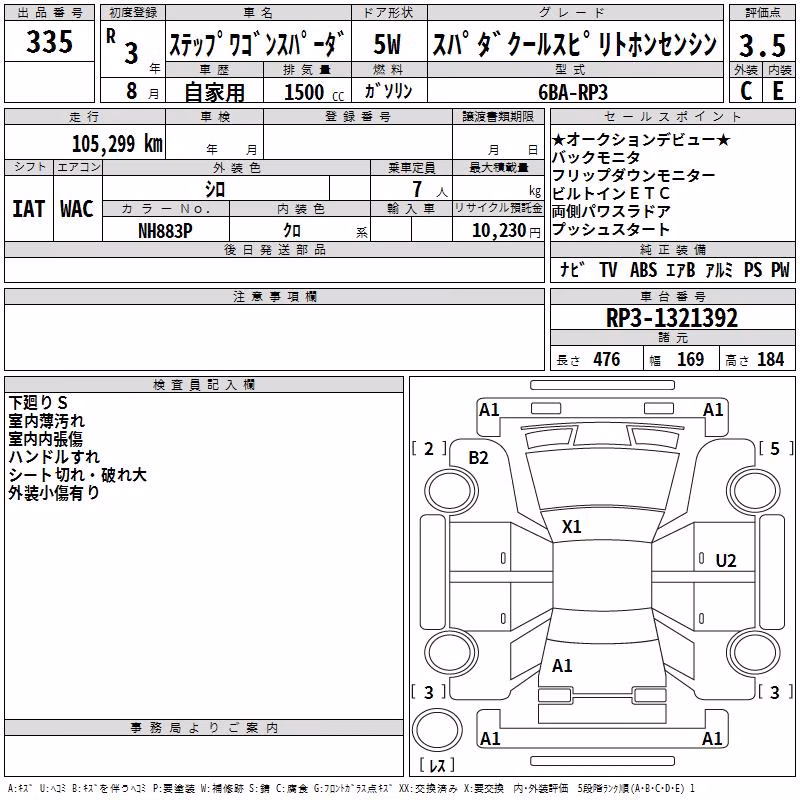 HONDA STEPWGN