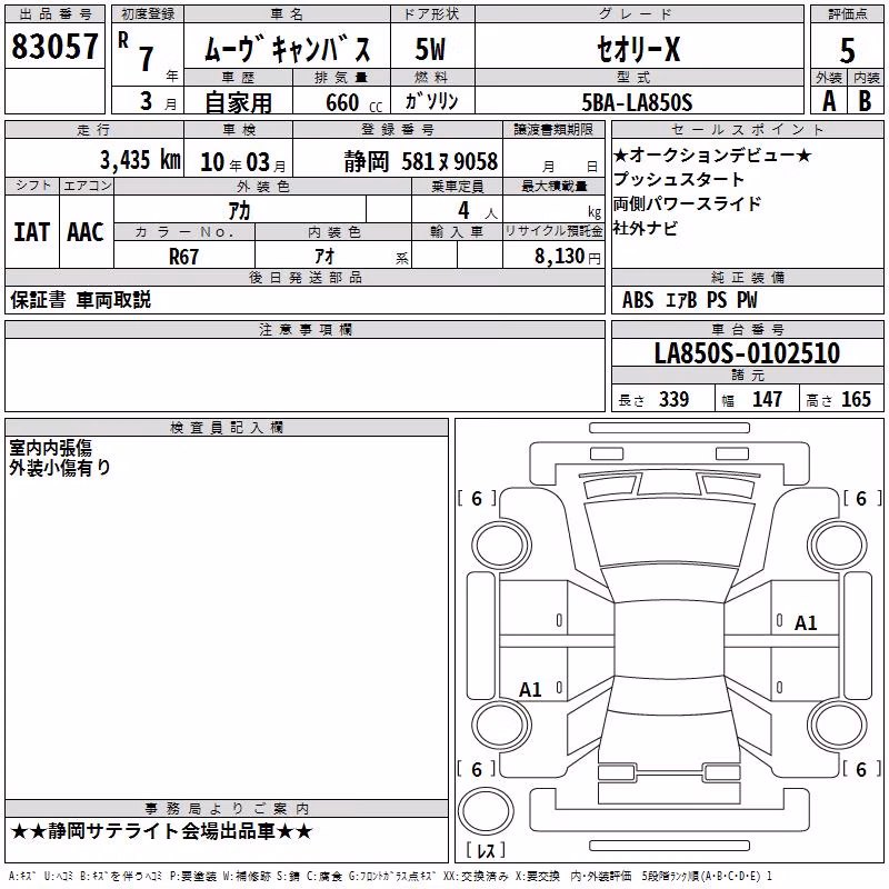 DAIHATSU MOVE CANBUS