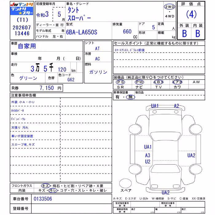 DAIHATSU TANTO