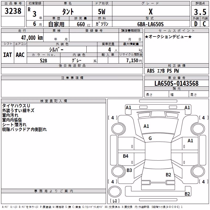DAIHATSU TANTO