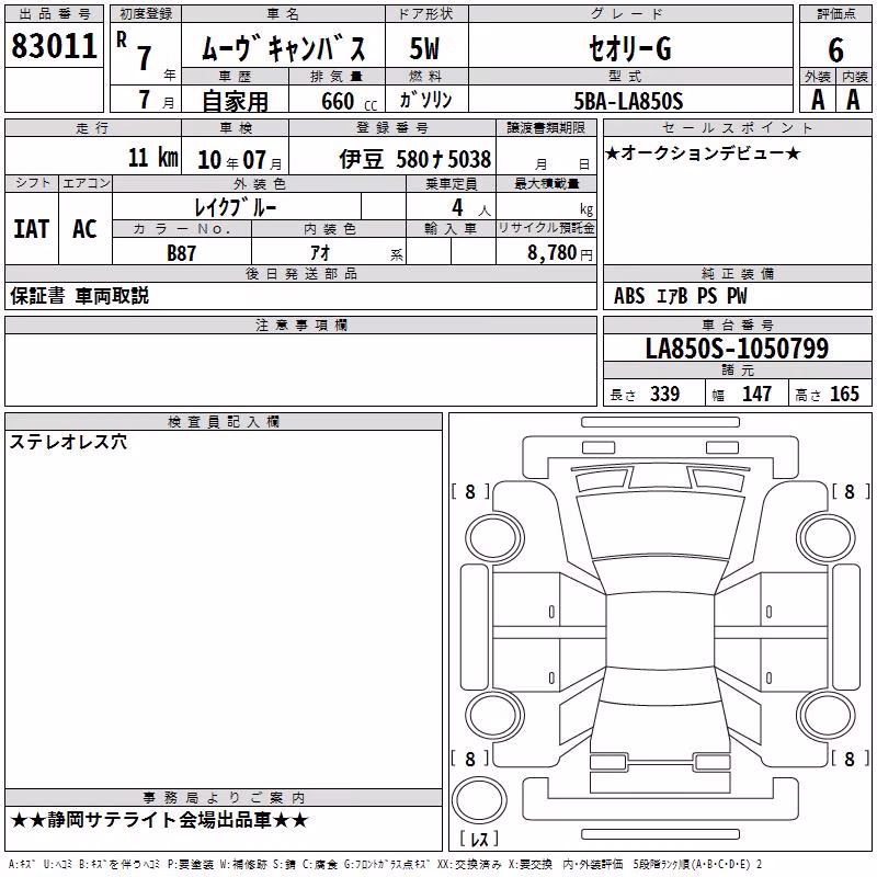 DAIHATSU MOVE CANBUS
