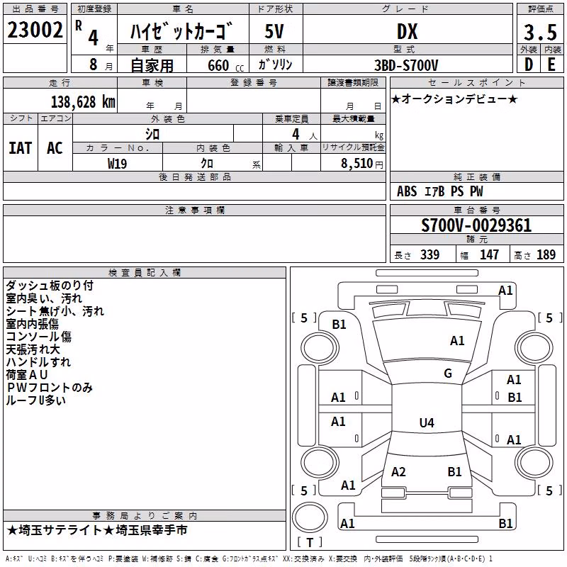 DAIHATSU ATRAI