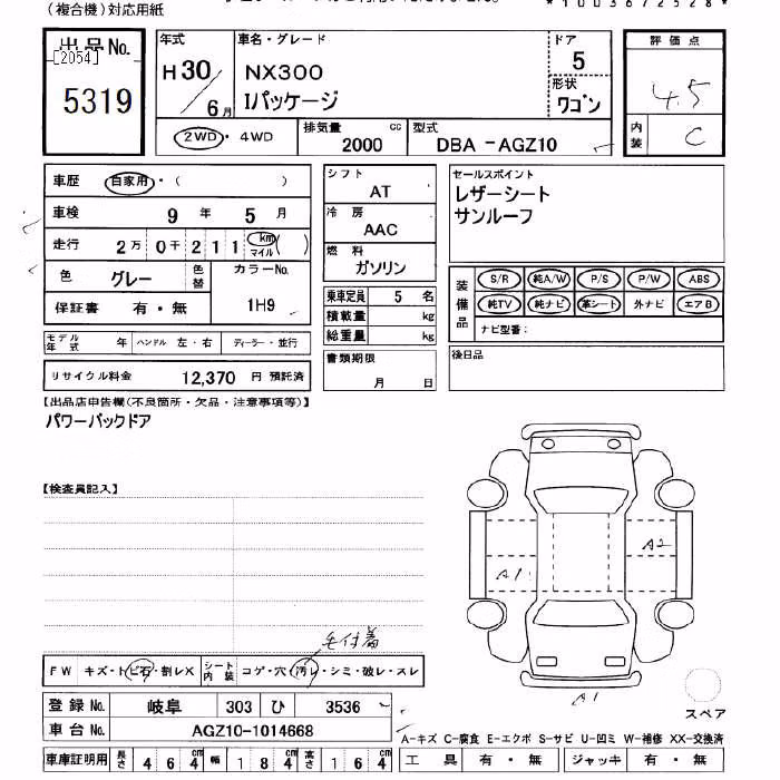LEXUS NX300