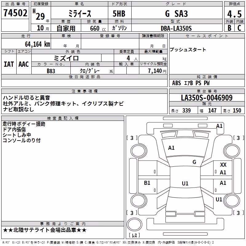 DAIHATSU MIRA E:S