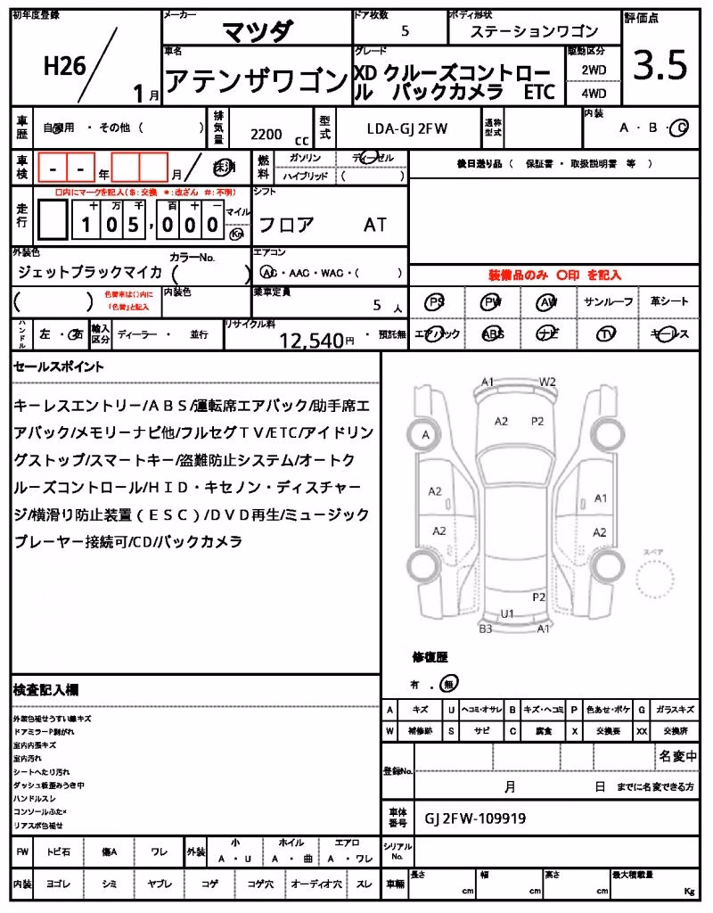 MAZDA ATENZA