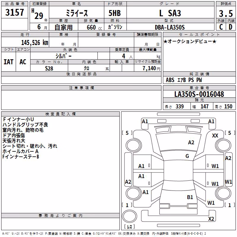 DAIHATSU MIRA E:S