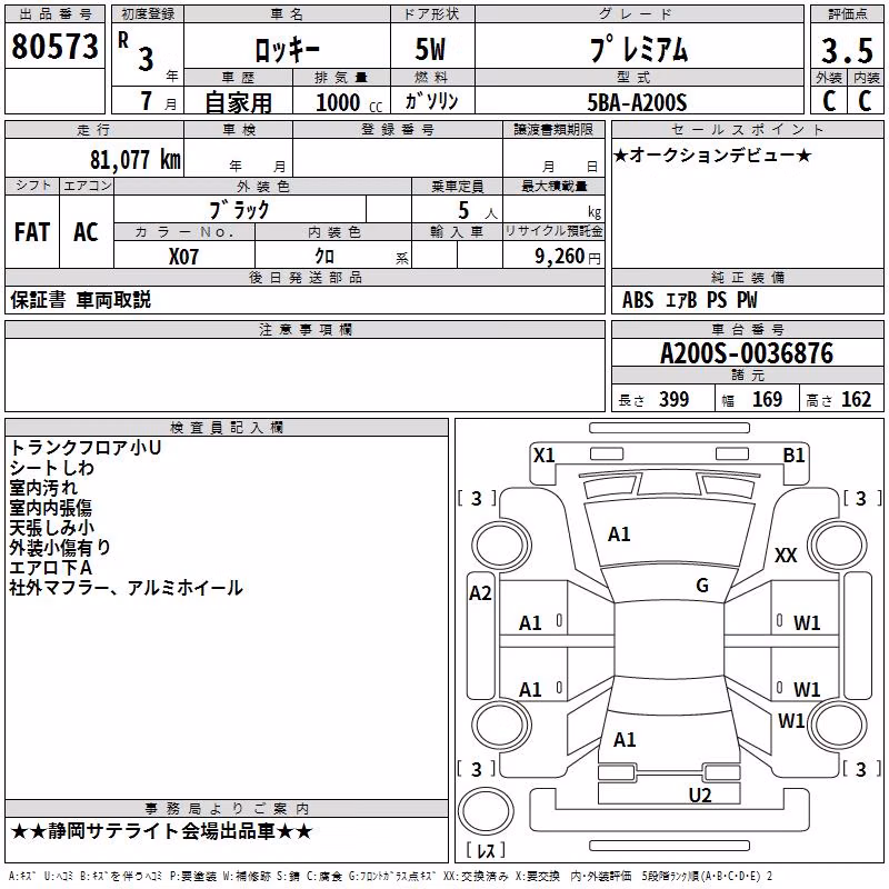 DAIHATSU ROCKY