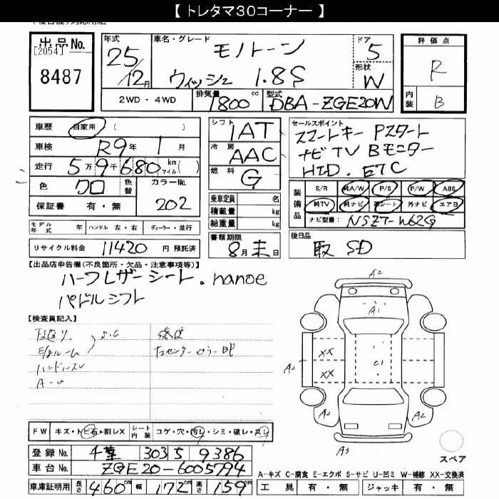TOYOTA WISH