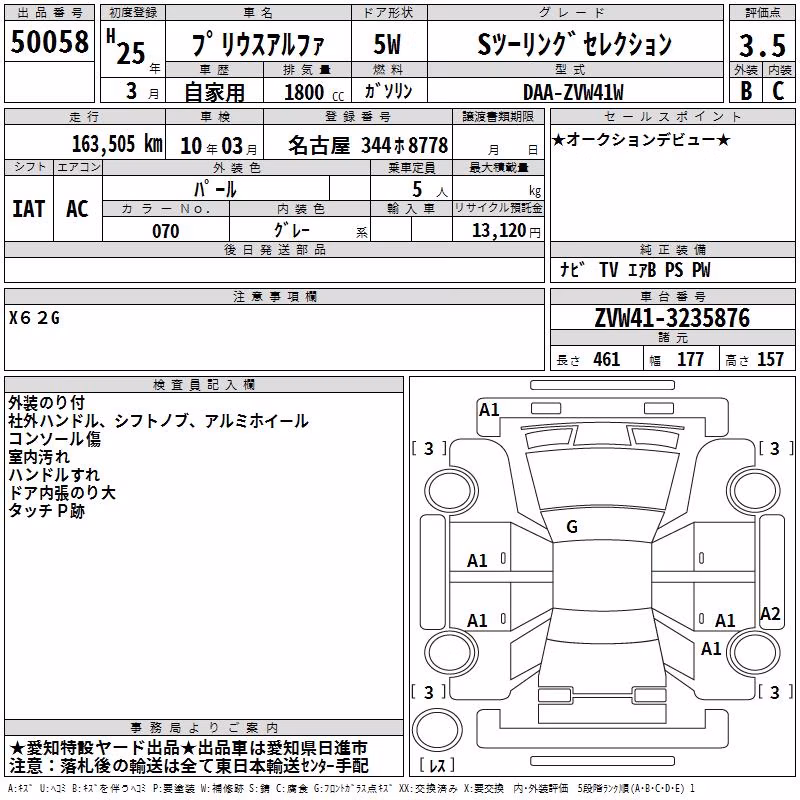 TOYOTA PRIUS ALPHA