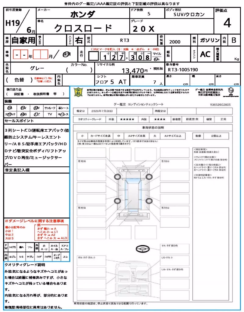 HONDA CROSSROAD