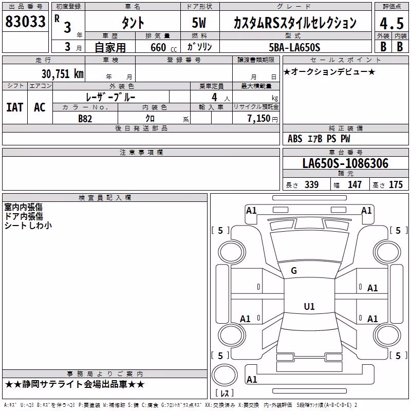 DAIHATSU TANTO