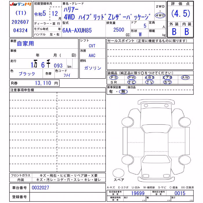 TOYOTA HARRIER