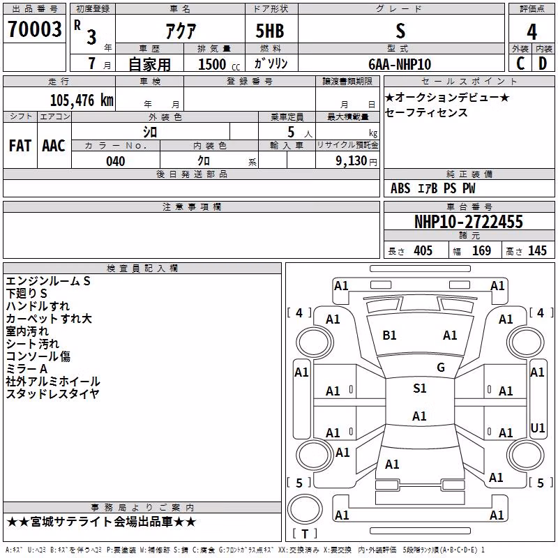 TOYOTA AQUA