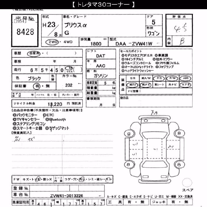 TOYOTA PRIUS ALPHA