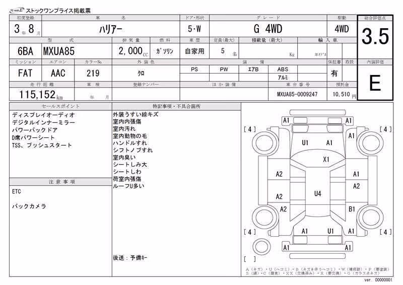 TOYOTA HARRIER