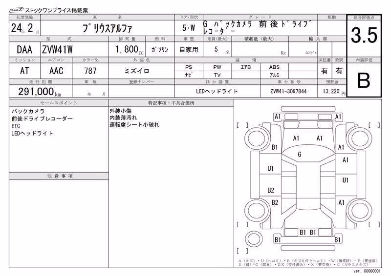 TOYOTA PRIUS ALPHA