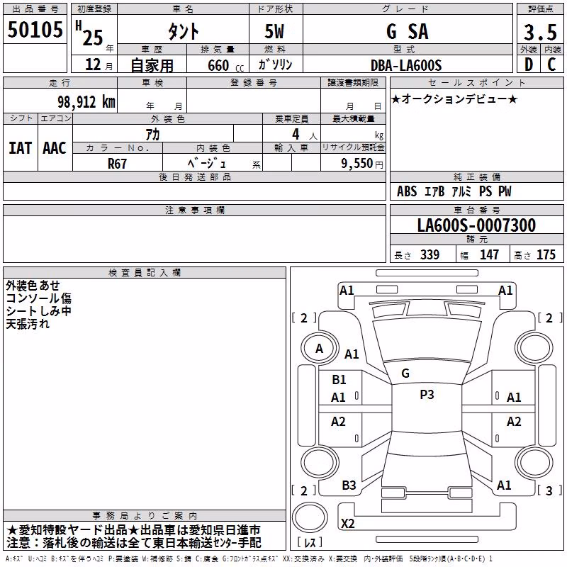 DAIHATSU TANTO