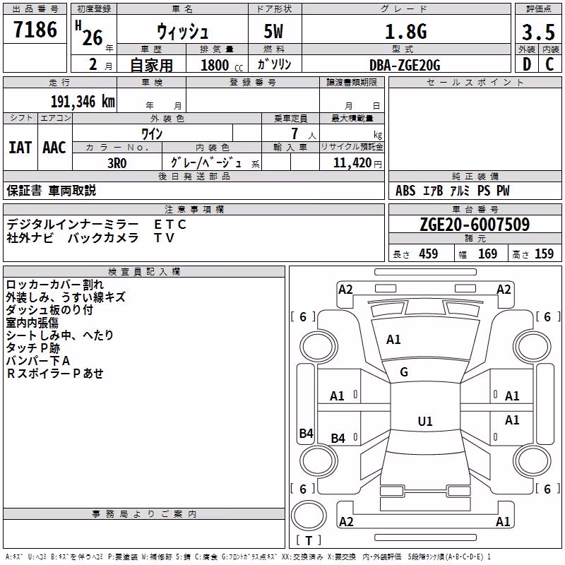 TOYOTA WISH