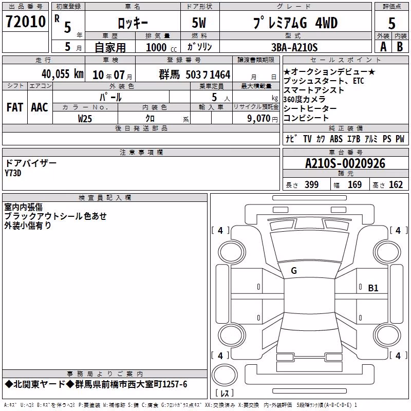DAIHATSU ROCKY