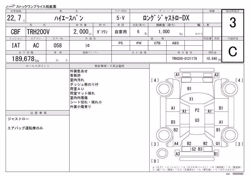 TOYOTA REGIUS ACE