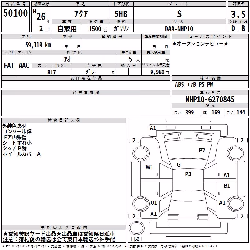 TOYOTA AQUA