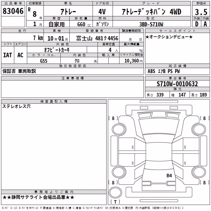 DAIHATSU ATRAI