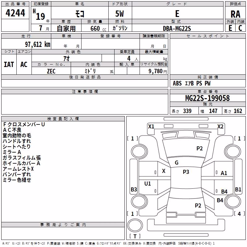 NISSAN MOCO