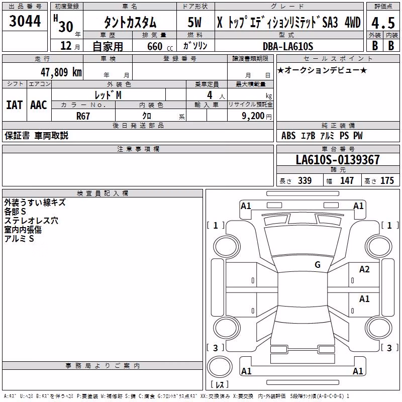 DAIHATSU TANTO