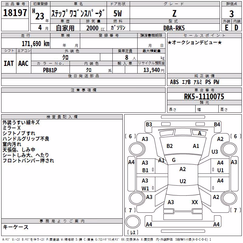 HONDA STEPWGN