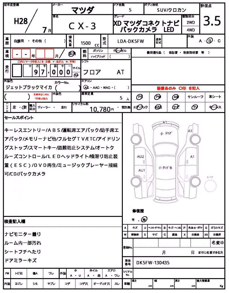 MAZDA CX-3