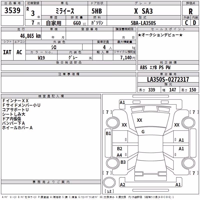 DAIHATSU MIRA E:S