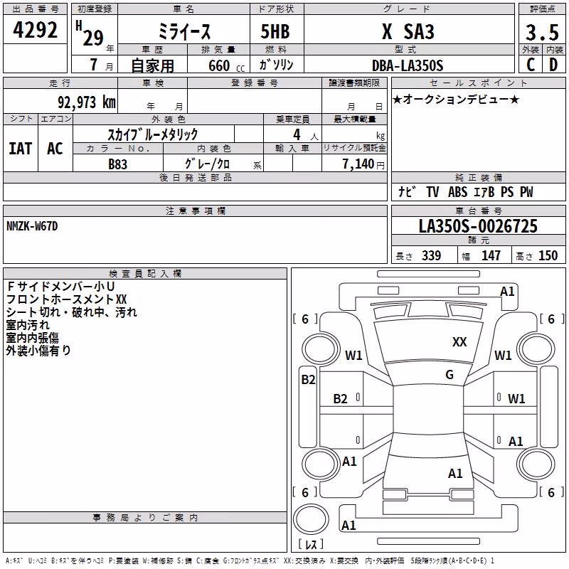 DAIHATSU MIRA E:S