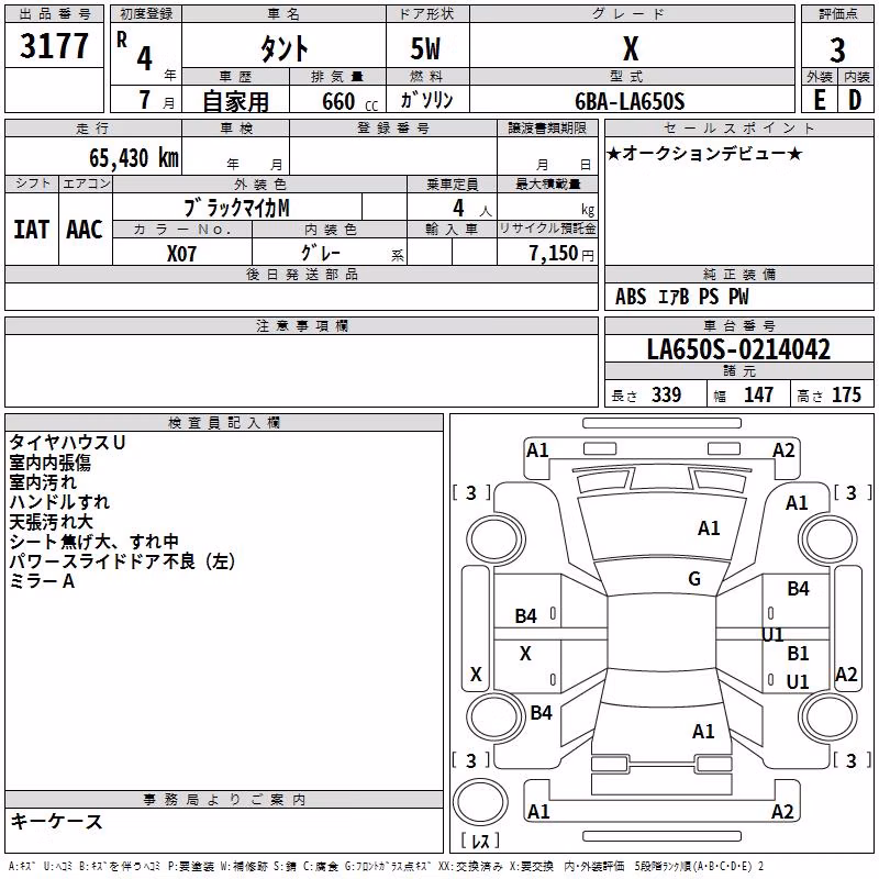 DAIHATSU TANTO