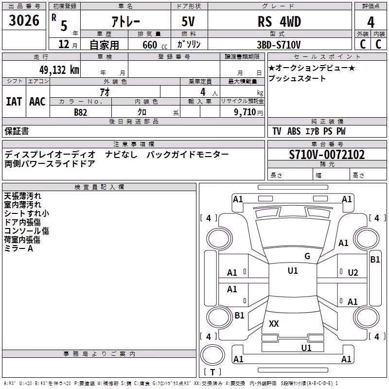 DAIHATSU ATRAI