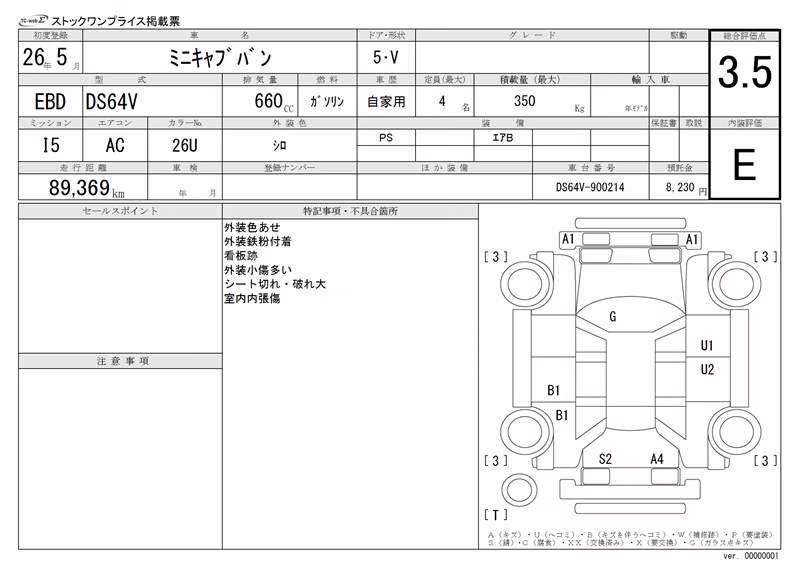 MITSUBISHI MINICAB