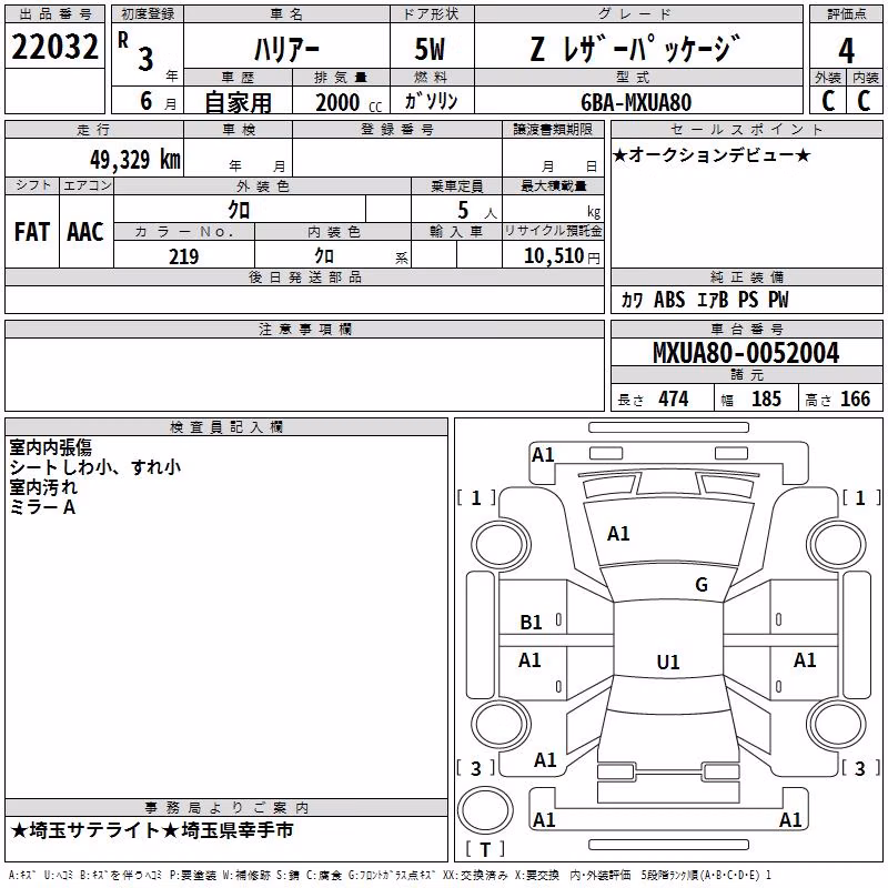 TOYOTA HARRIER