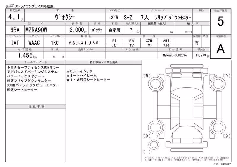 TOYOTA VOXY