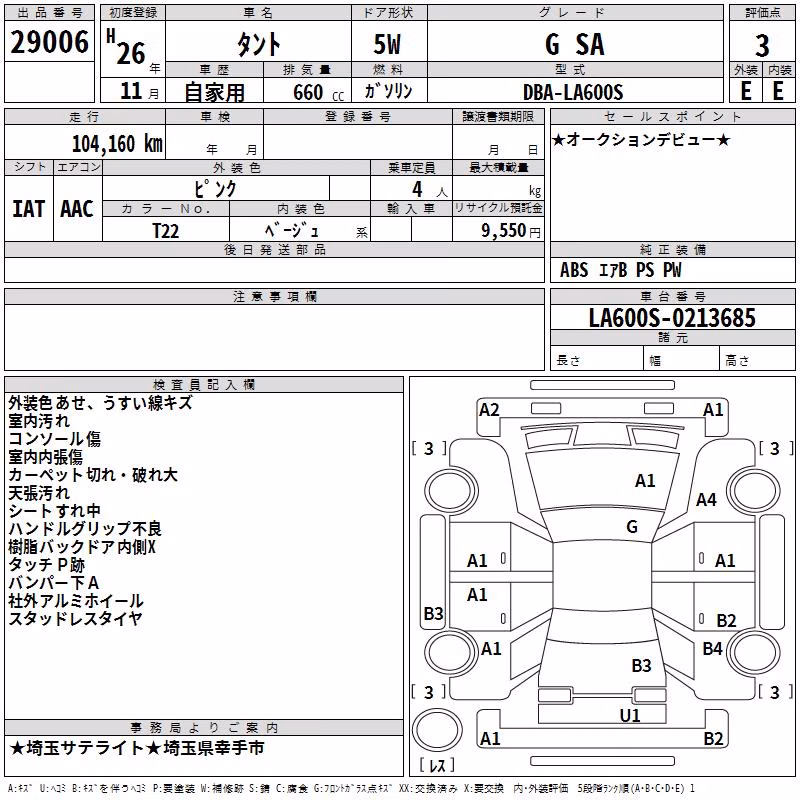 DAIHATSU TANTO