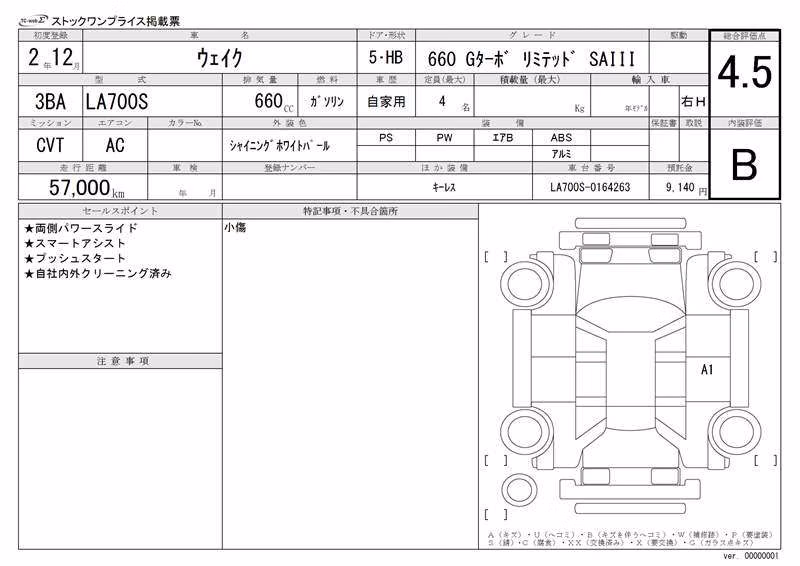 DAIHATSU WAKE