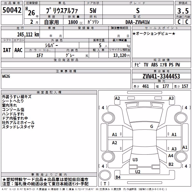 TOYOTA PRIUS ALPHA